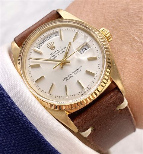 rolex day date 1803 gold|vintage rolex day date 1803.